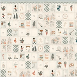 Maileg Wrapping Paper, Days of December (8780837814559)