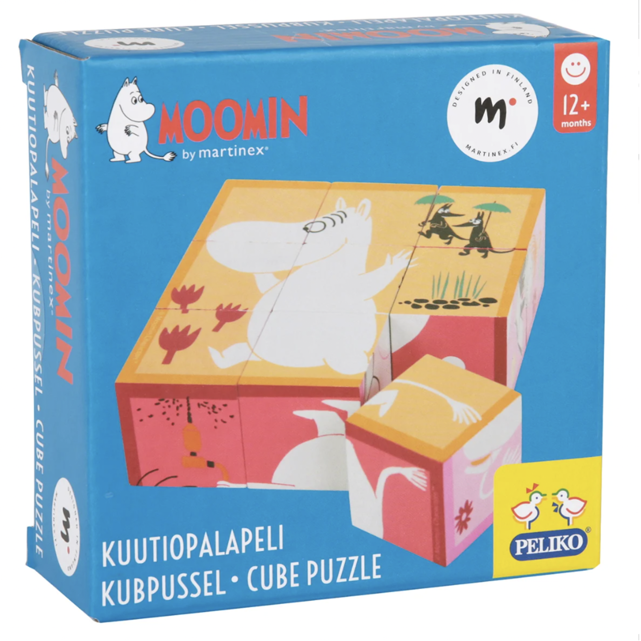 Moomin Cube Puzzle 9 Pieces (8081041260831)