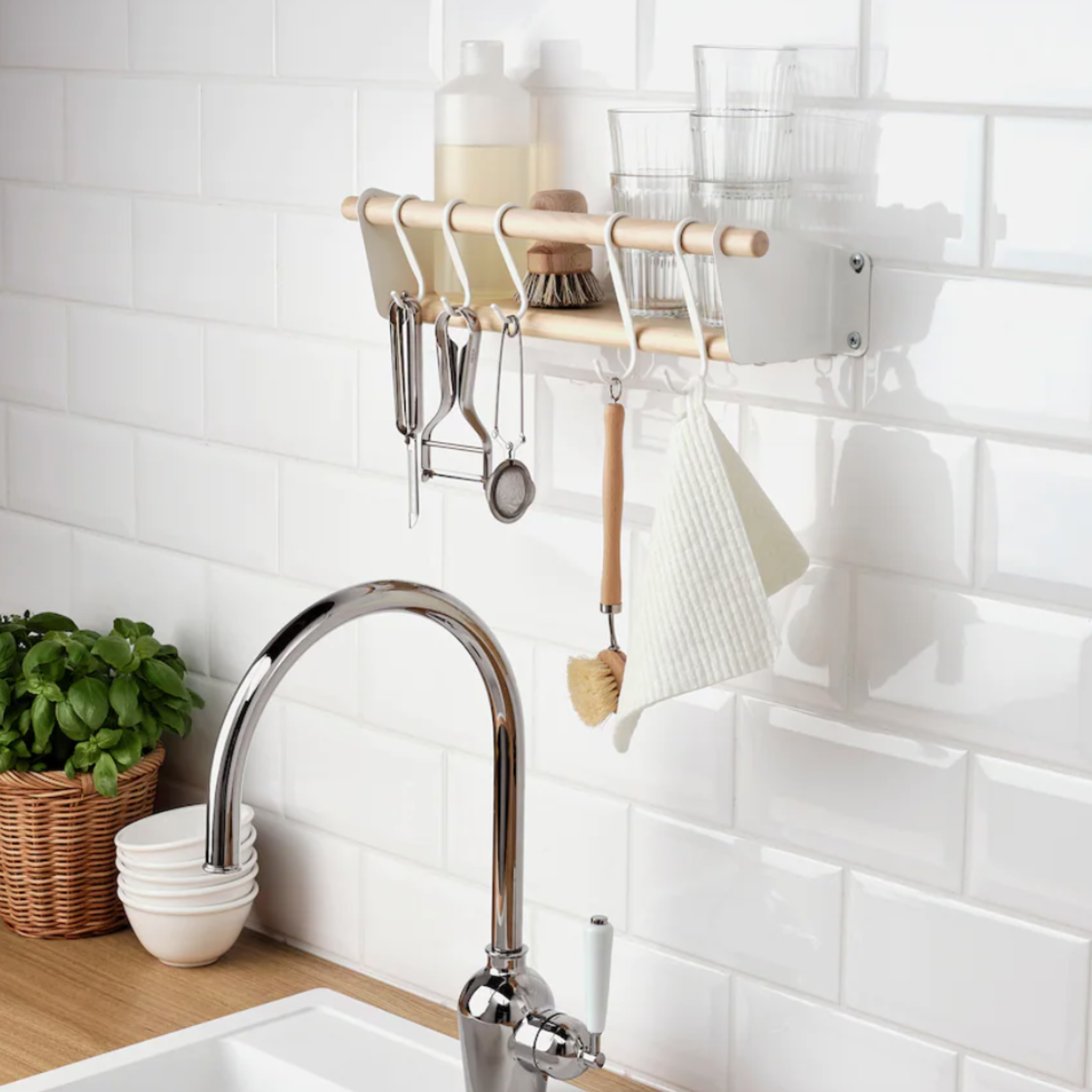 IKEA Nereby Hooks 5 Pack (6595856597057)