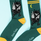 Stinky Retro Tennis Mens Socks, Green (6633405022273)