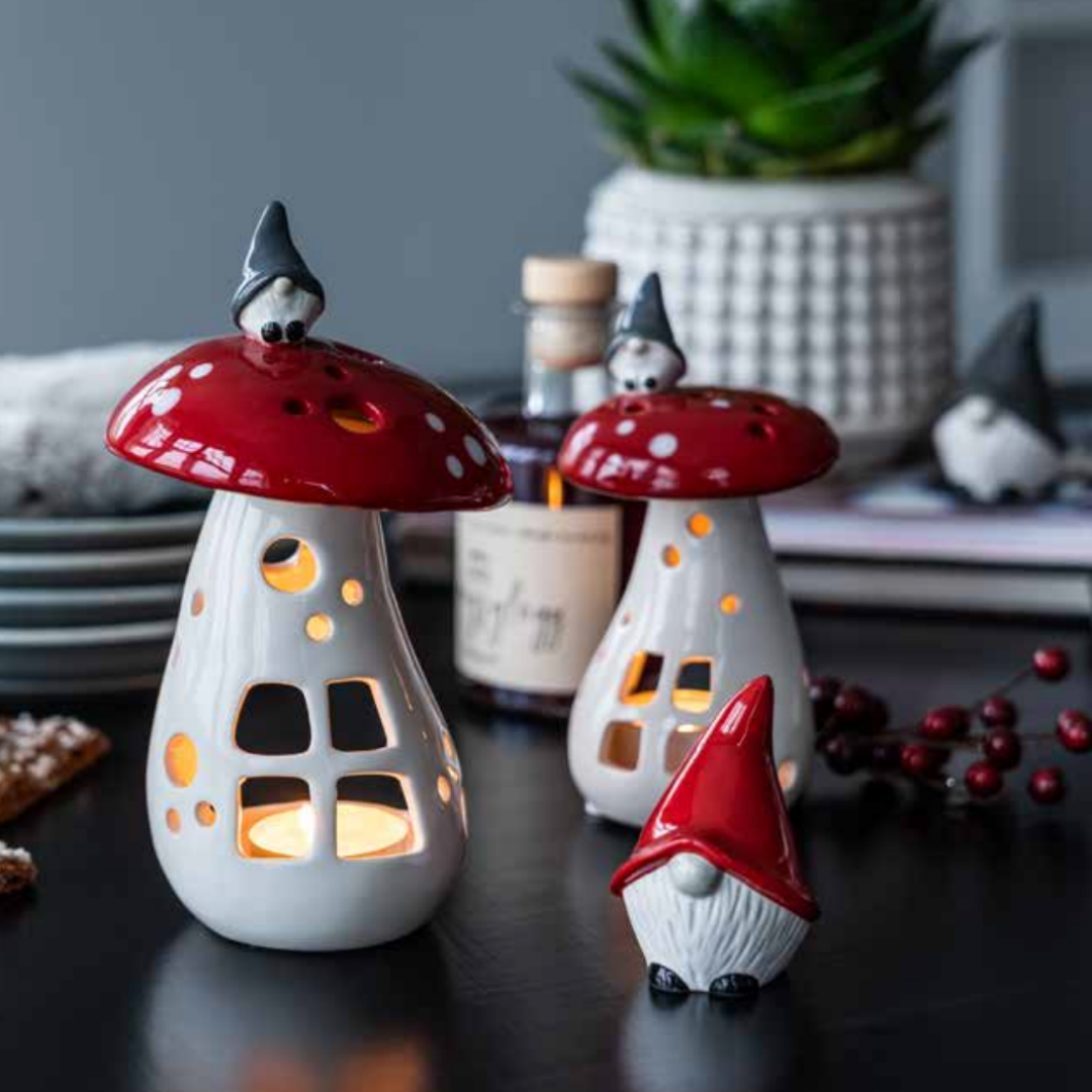 Mushroom Lantern, Large 21cm (6671046901825)
