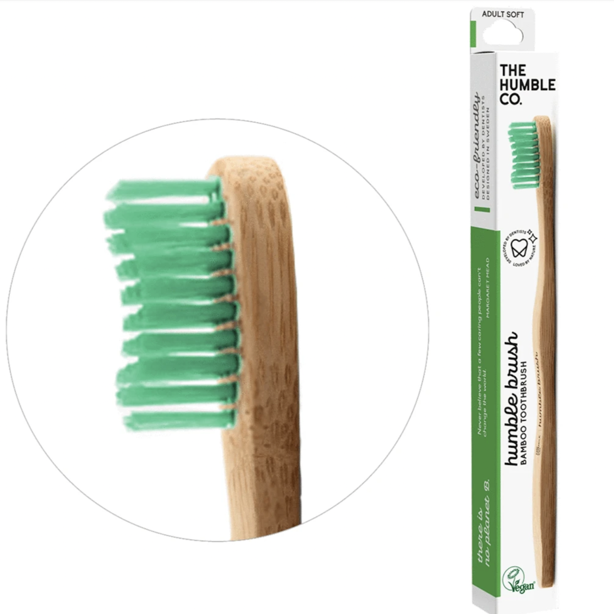 HUMBLE BRUSH Bamboo Toothbrush Adults, Soft (144444358674)