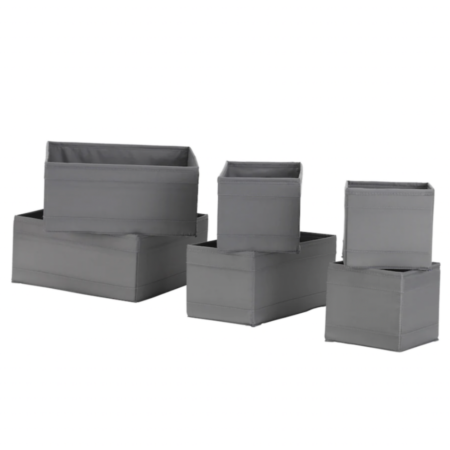 Ikea Skubb Drawer Organiser Boxes, Set of 6 (5818984133)