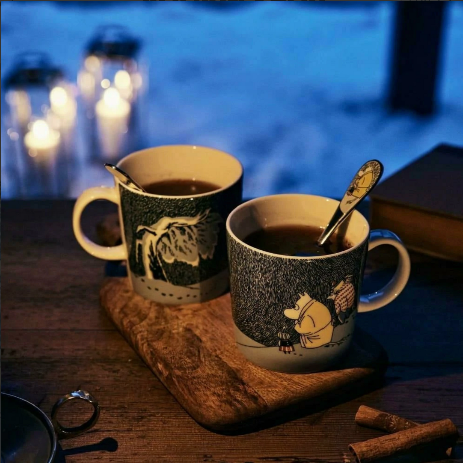 Moomin Mug by Arabia, Limited Edition Winter 2021, Snow Moonlight (6751156469825)