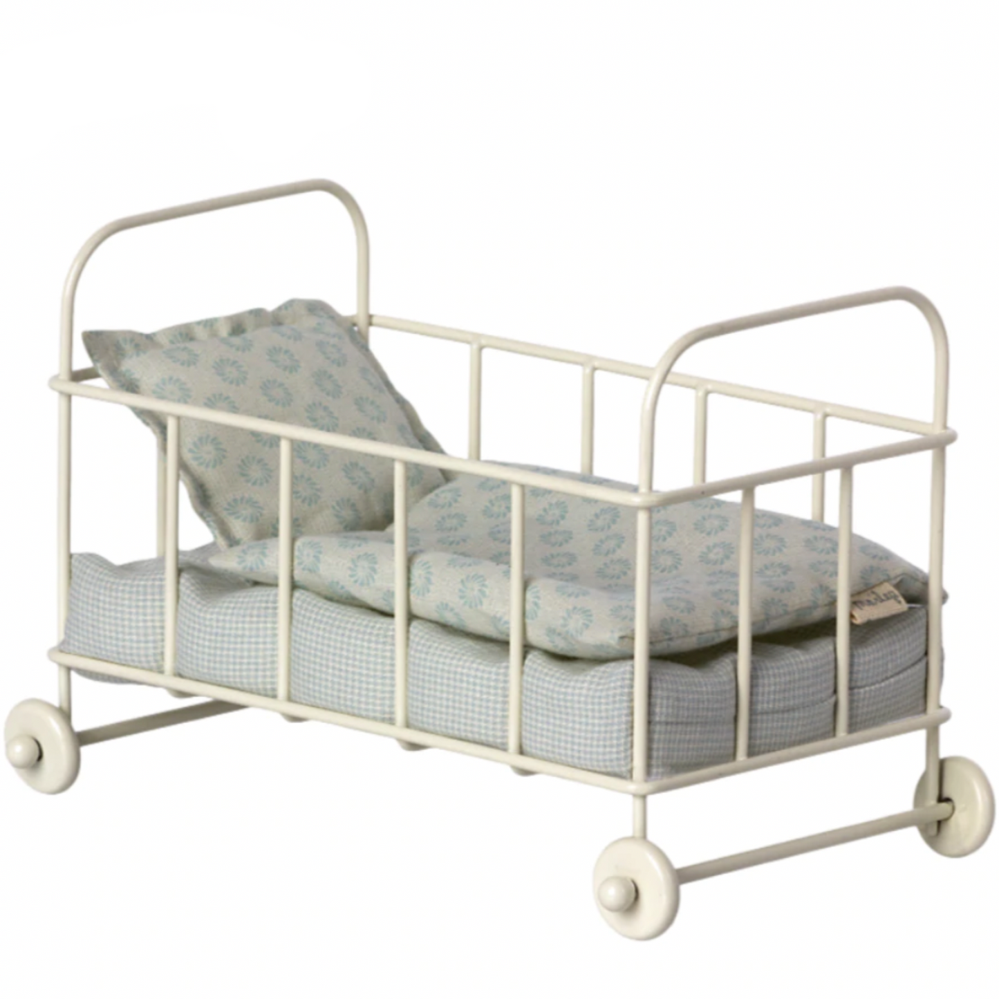 MAILEG Cot Bed Micro, Blue (6748652798017)