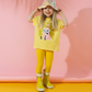 Moomin Kids T-shirt, Little My Yellow (6895619997761)