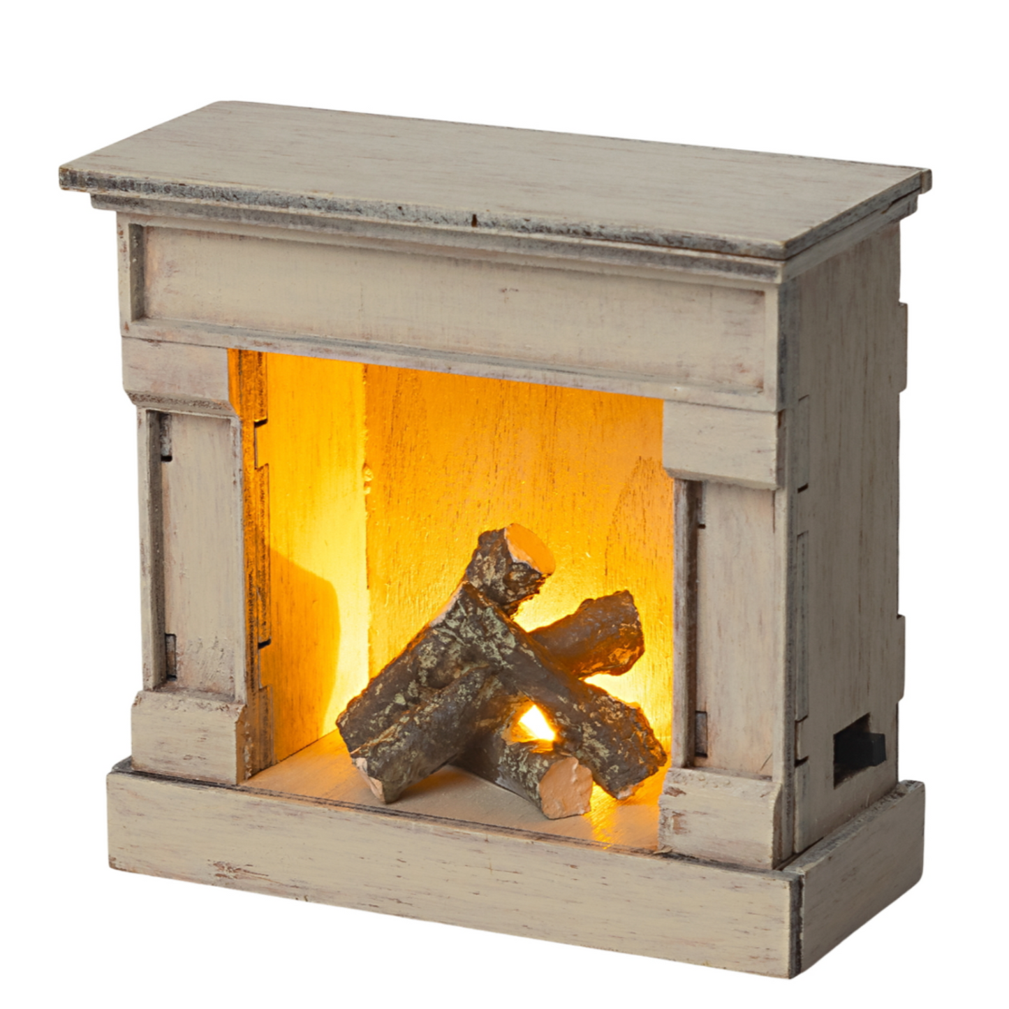 Maileg Miniature Fireplace, Off-White (6797656195137)