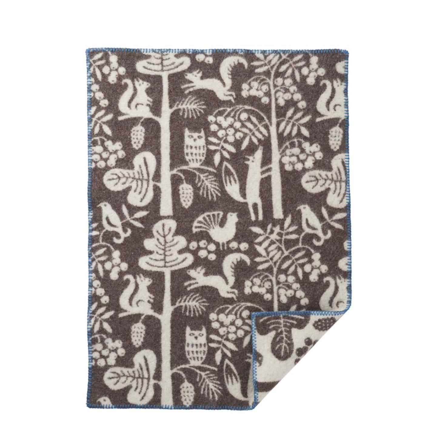 Klippan Premium Wool Baby Blanket 65x90cm, Tree Climber (8007223312671)