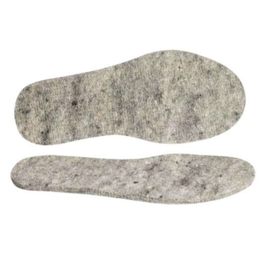 GLERUPS Wool Insole, Light Grey (6895554232385)