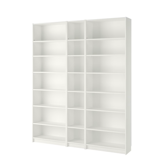 Ikea Billy Bookcase, 200x28x202cm, White (8129589772575)