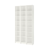 Ikea Billy Bookcase Extension Combo, 120x28x237cm, White (8129668776223)