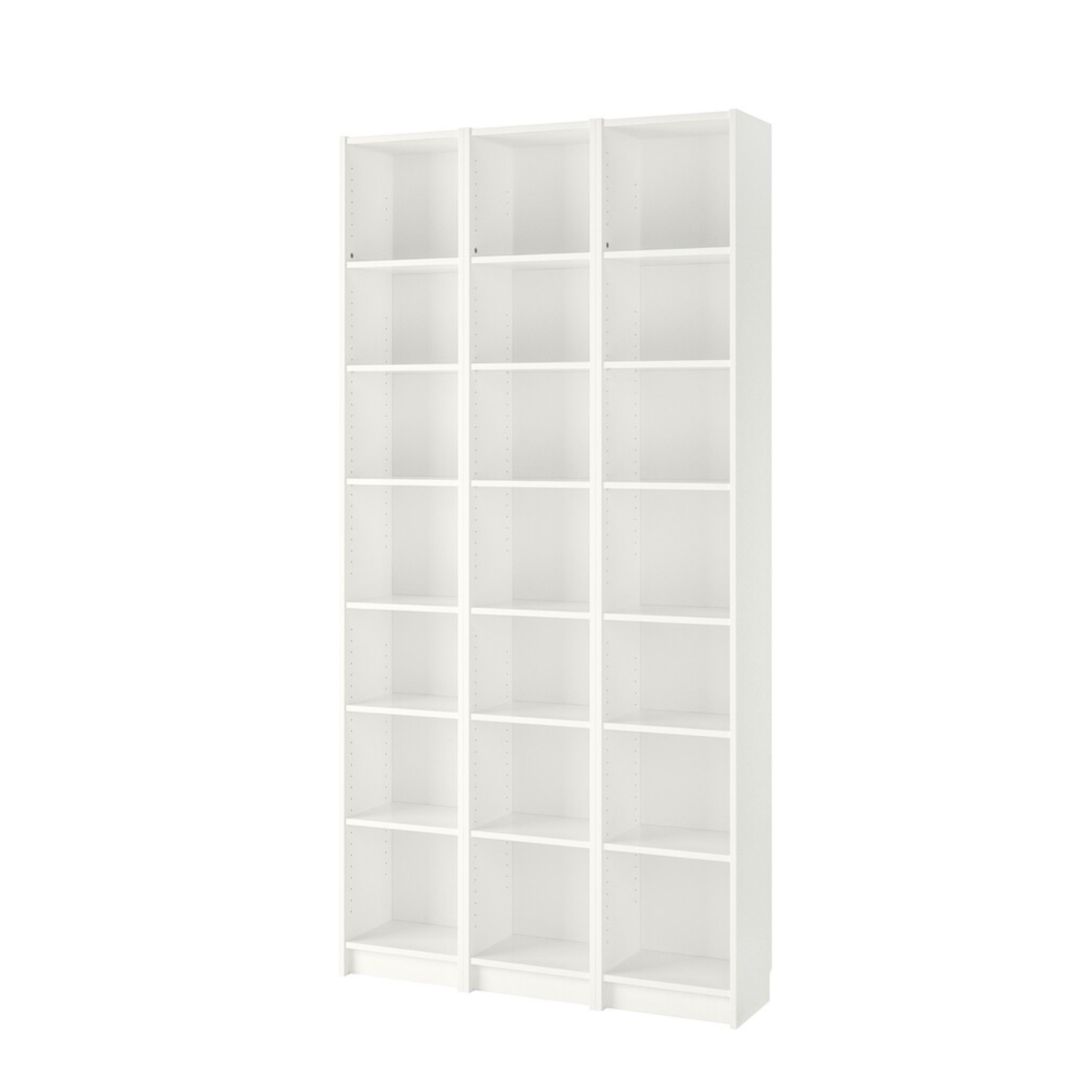 Ikea Billy Bookcase Extension Combo 120x28x237cm White Nordic