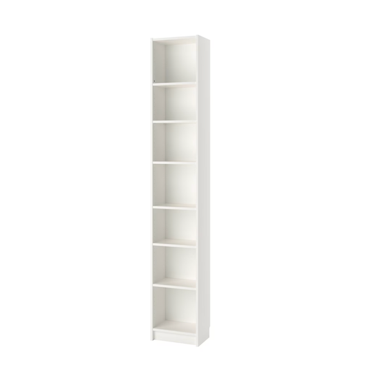 Ikea Billy Bookcase Extension Combo, 40x28x237cm, White (8129662812447)