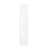 IKEA Billy/Oxberg Glass Door 40x192cm, White (4337341595713)