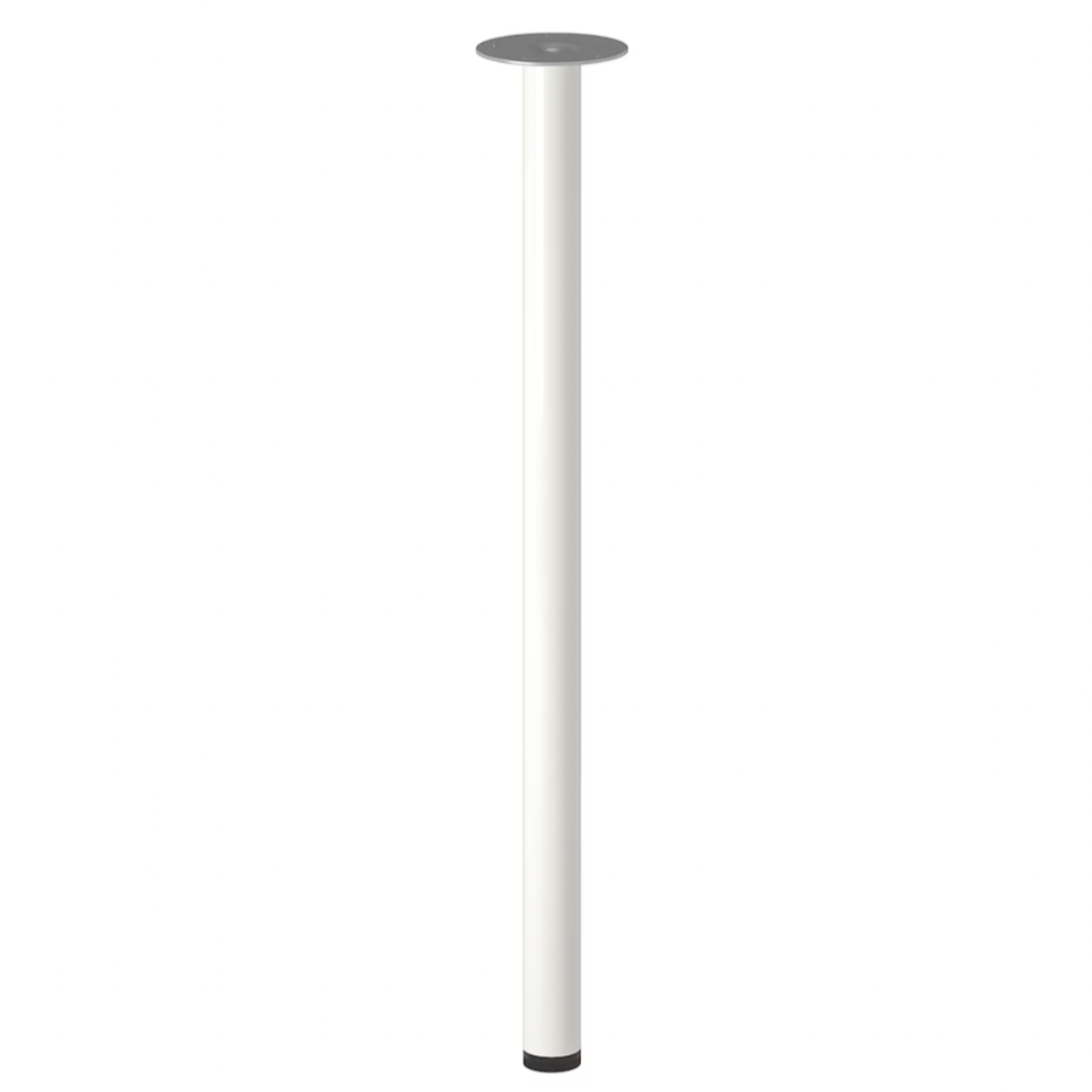 Adils Ikea Adils Basic Pole Table Leg, 70cm, White – Nordic Chill