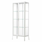 IKEA Milsbo Glass Door Cabinet, 73x175 cm White (6589421518913)