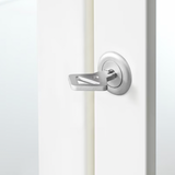 IKEA Milsbo Glass Door Cabinet, 73x175 cm White (6589421518913)
