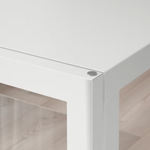 Ikea Milsbo Glass Door Cabinet, 73x175cm, White (6589421518913)