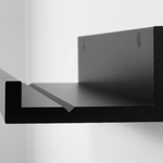 IKEA Mosslanda Picture Ledge, Black 55cm (6592437485633)