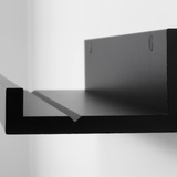 IKEA Mosslanda Picture Ledge, Black 55cm (6592437485633)