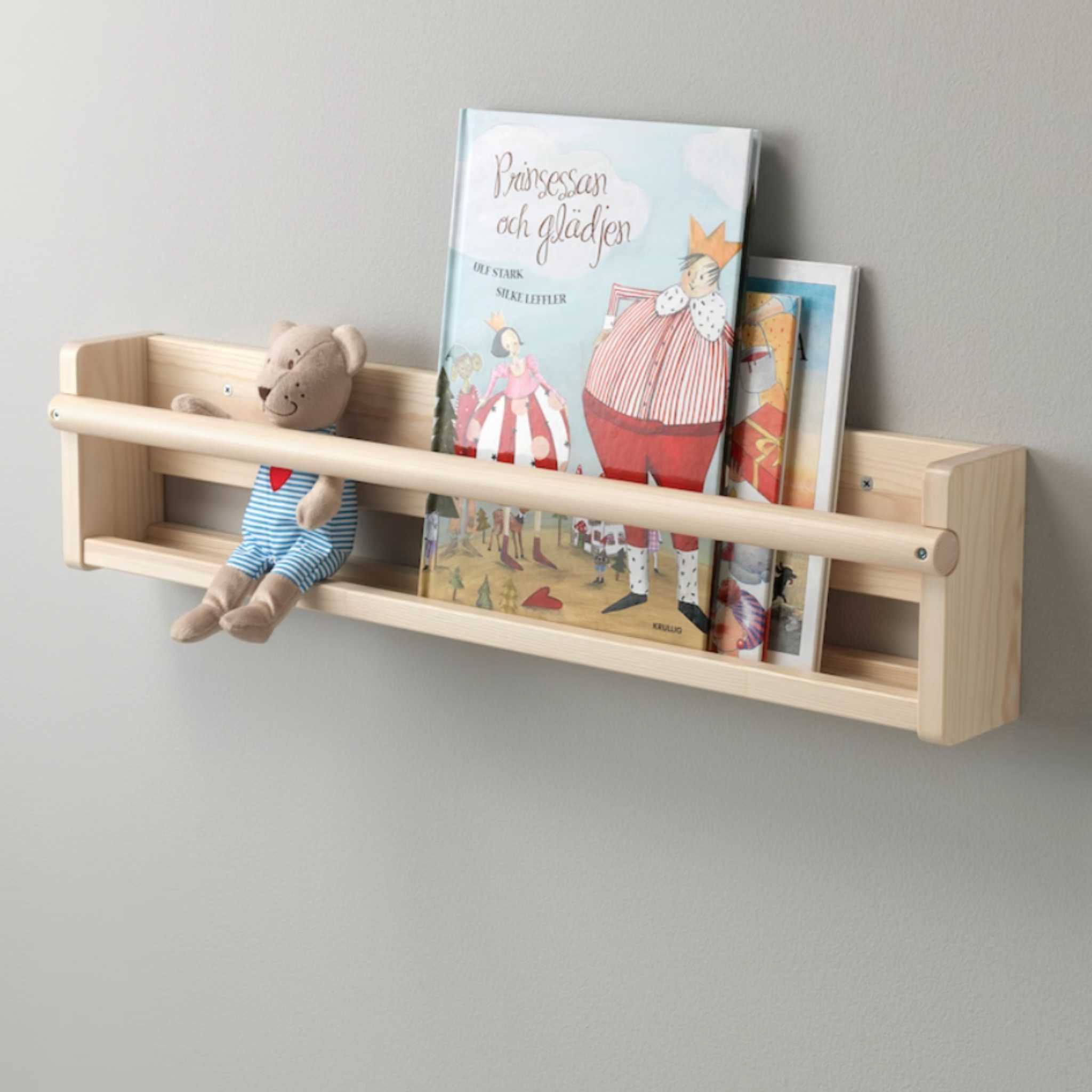 IKEA Flisat Wooden Wall Storage 70x9x16cm (4358490095681)