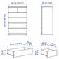 Ikea Malm 6-Drawer Tallboy Chest, 80x48x123cm, White (4381764354113)