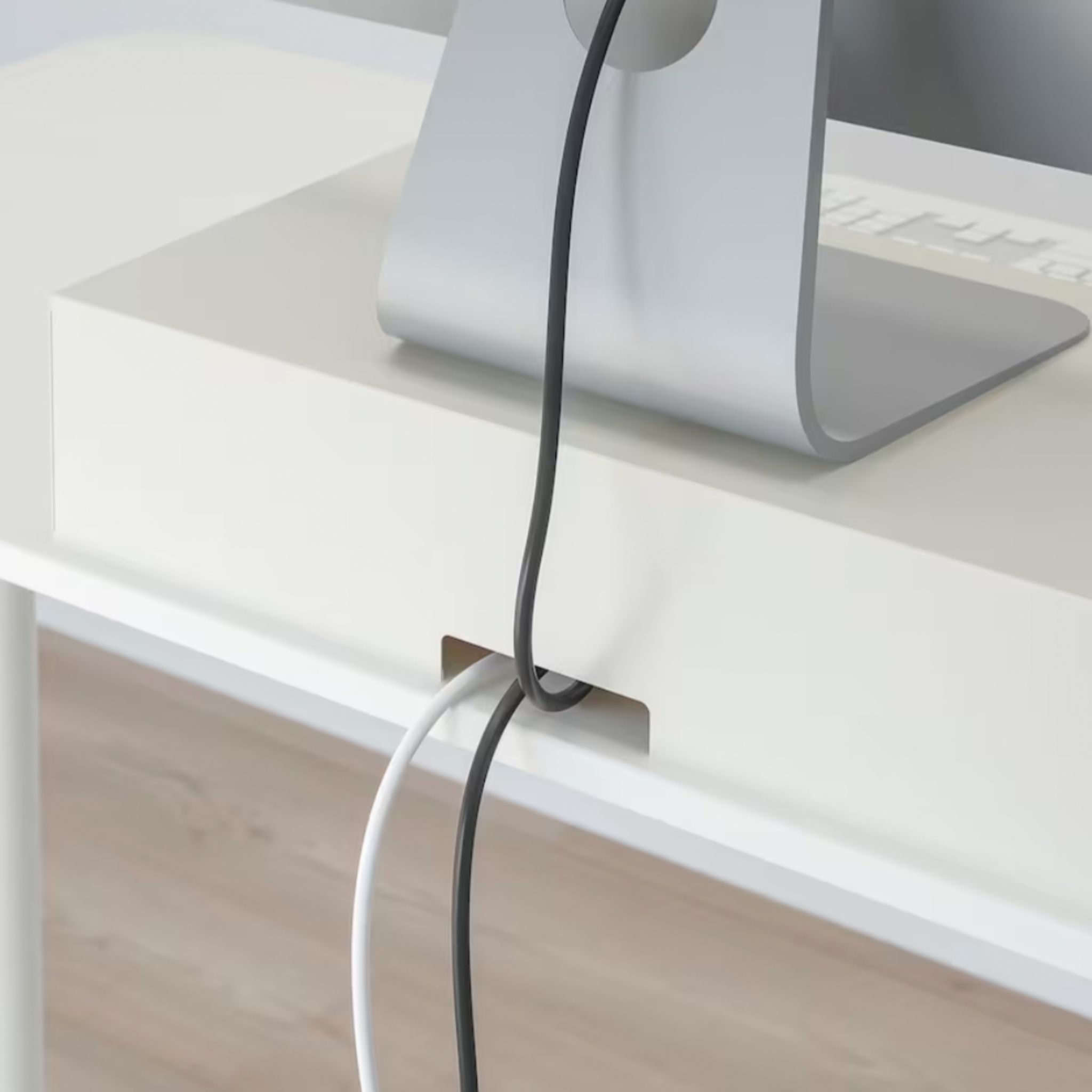 IKEA Elloven Computer Stand with Drawer (6554477887553)