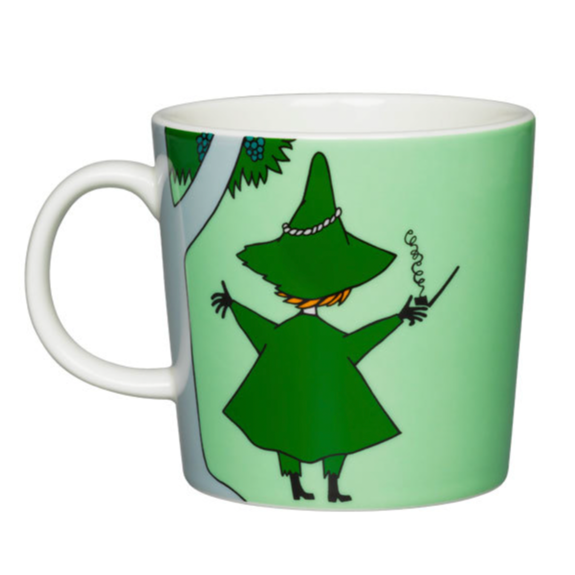 Moomin Mug by Arabia, Snufkin (4308174078017)