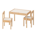 Ikea Latt Kids Table and Chair x 2 (1966815838273)