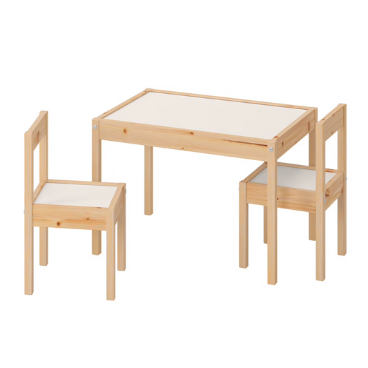 Ikea Latt Kids Table and Chair x 2 (1966815838273)