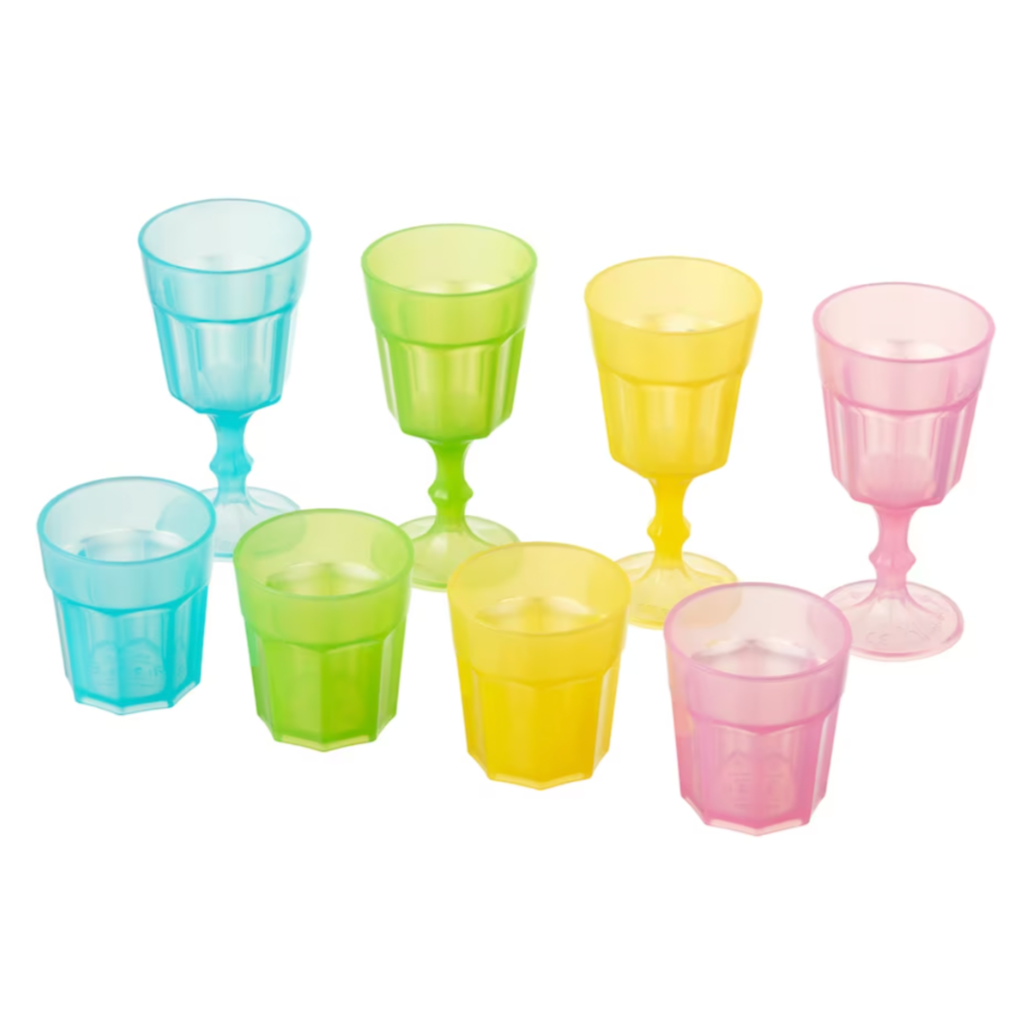 IKEA Duktig Kids Glasses, Set of 8 (1960486961217)