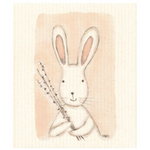 100% Biodegradable Dishcloth, Bunny with Willow (8143402205471)
