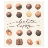 100% Biodegradable Dishcloth, Chocolate (8143355642143)