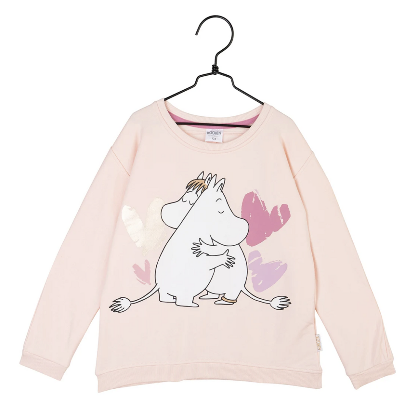 Moomin Kid's Sweatshirt, Heart (8366303543583)