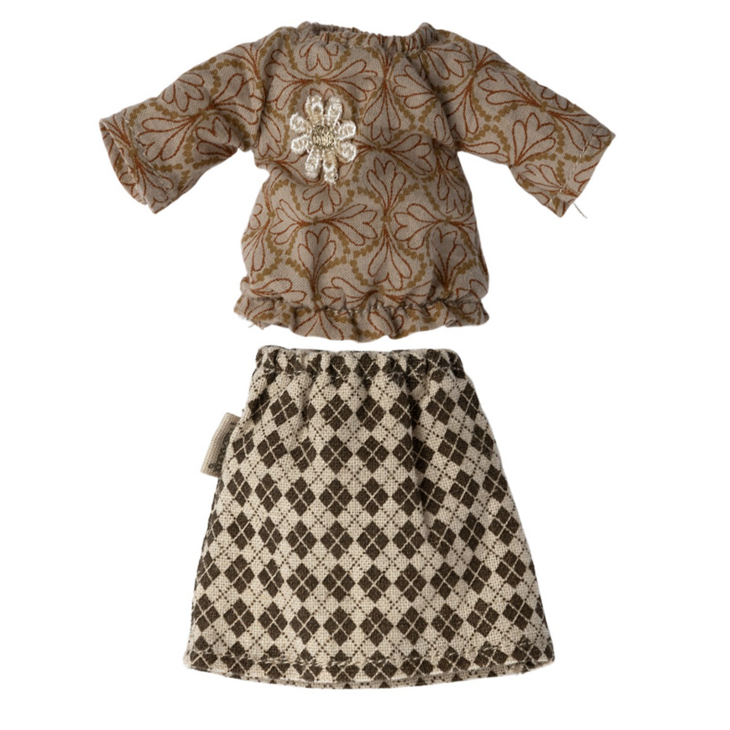 Maileg Blouse and Skirt for Grandma Mouse (8458193371423)