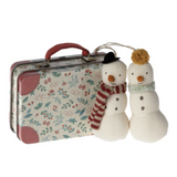 Maileg Snowman Ornament 2ocs in a Suitcase PRE-ORDER eta Oct 23 (8491286266143)
