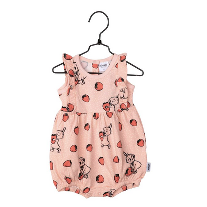 Moomin Baby Playsuit, Strawberry (8616422899999)