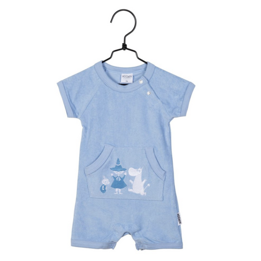Moomin Baby Playsuit Terry, Blue (8626357633311)