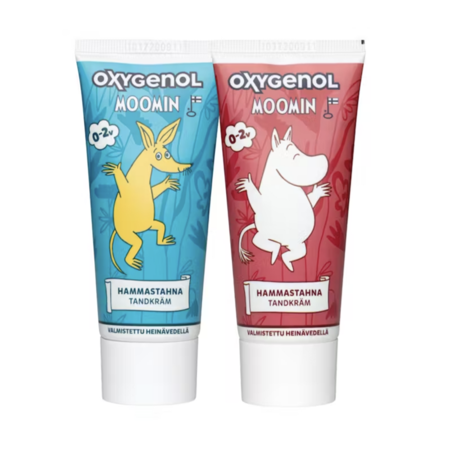 Moomin Baby Toothpaste with Xylitol, 0-2 Years Old (8832784302367)