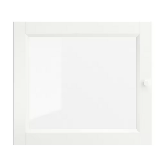 Ikea Billy / Oxberg Glass Door 40x35cm, White (4337349263425)