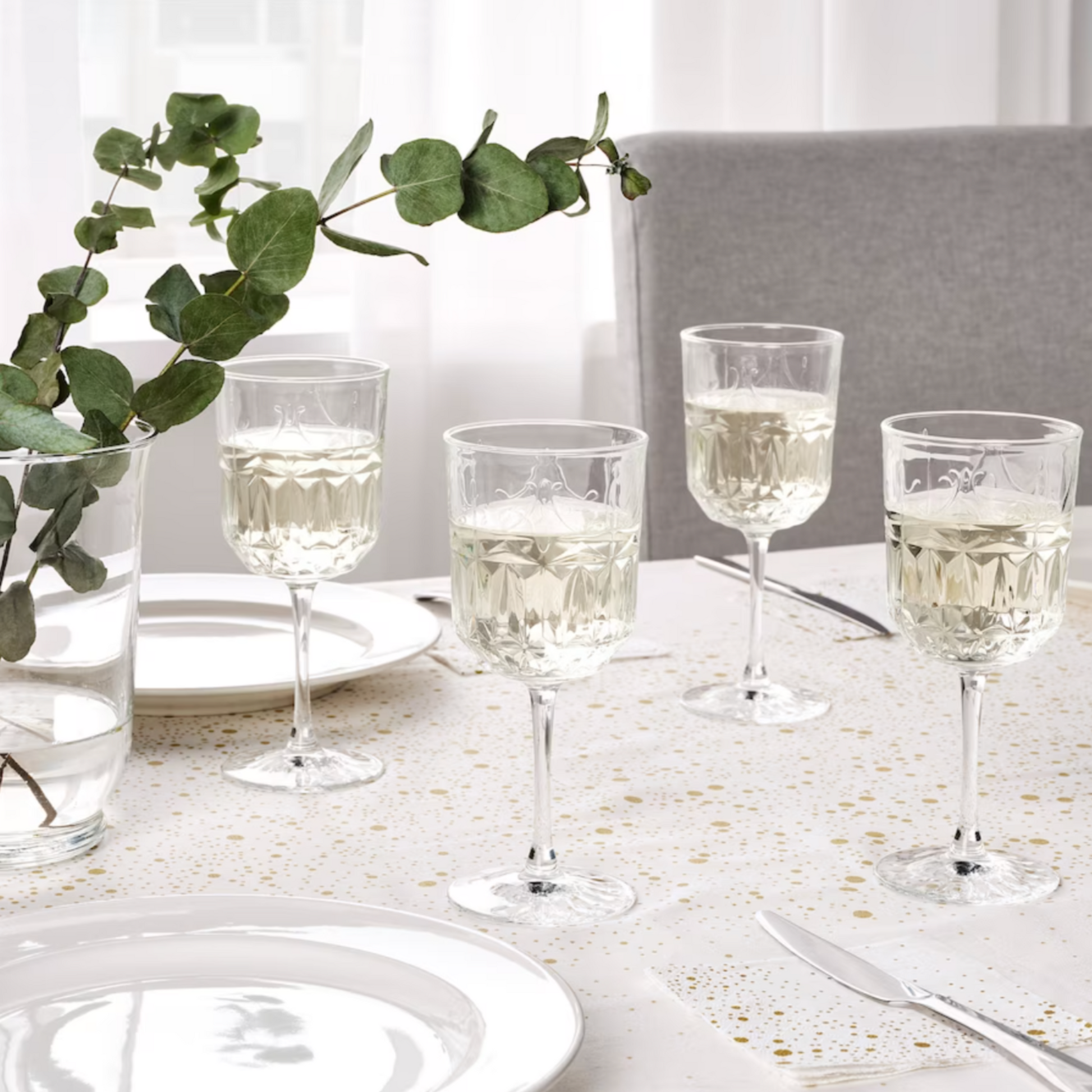 Champagne coupe glasses outlet ikea