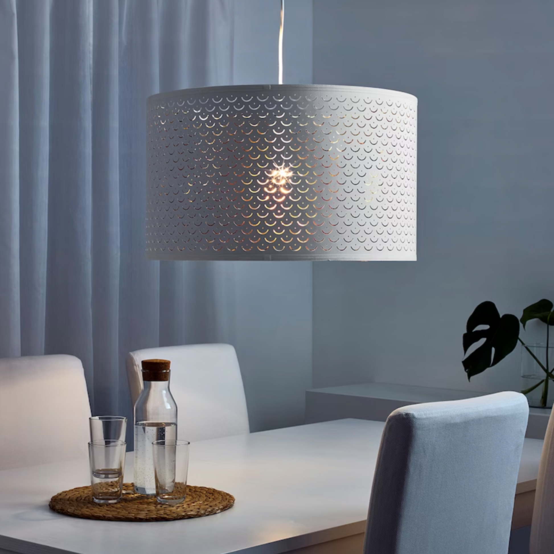 Big white lamp 2024 shade