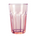 IKEA Pokal Drinking Glass, Rose (4623482683457)