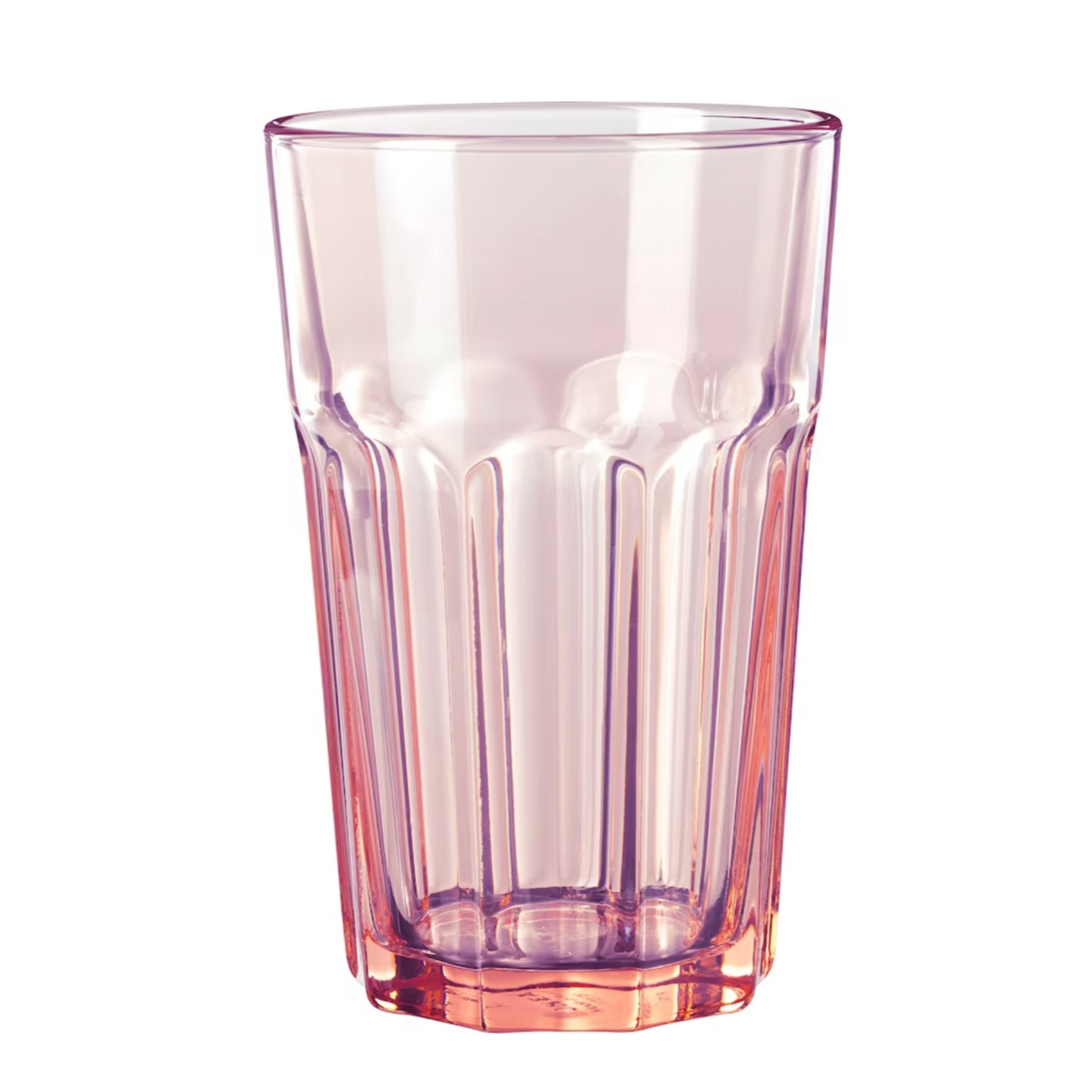 IKEA Pokal Drinking Glass, Rose (4623482683457)