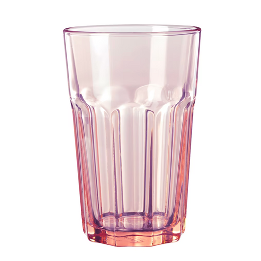 IKEA Pokal Drinking Glass, Rose (4623482683457)