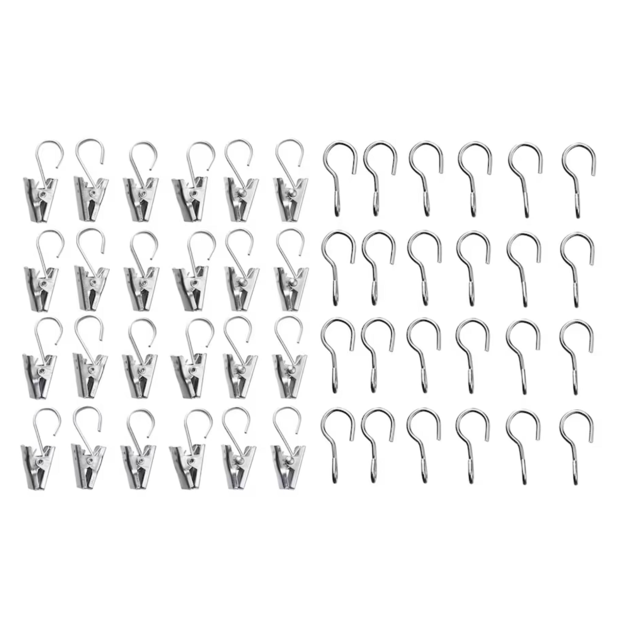 IKEA Riktig Curtain Clip, Pack of 24 (6584991055937)