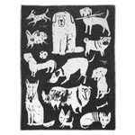 Dog Park Koirapuisto Wool Blanket 130x180cm (343629429)