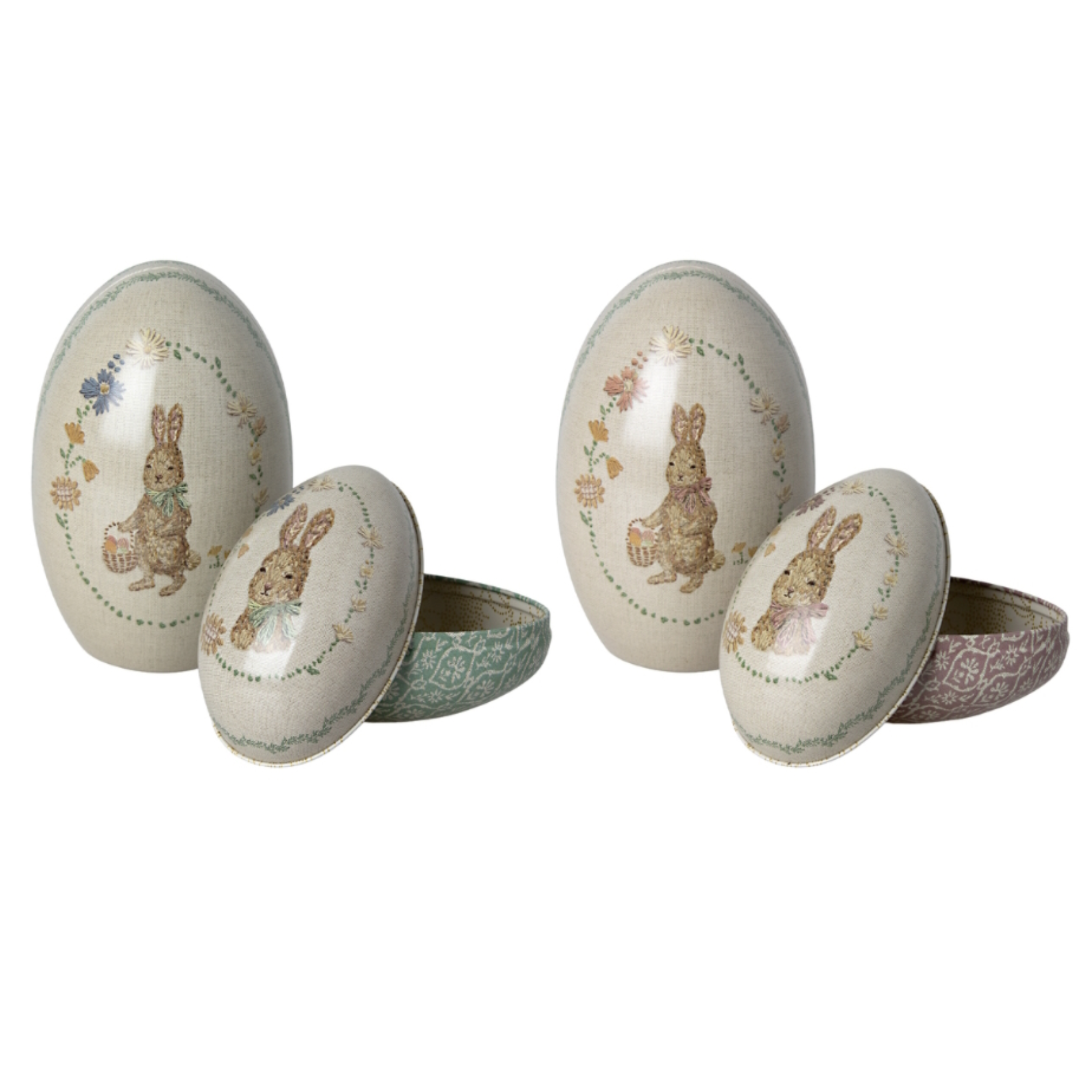 Maileg Easter Egg Metal Set of 2 (8171138253087)