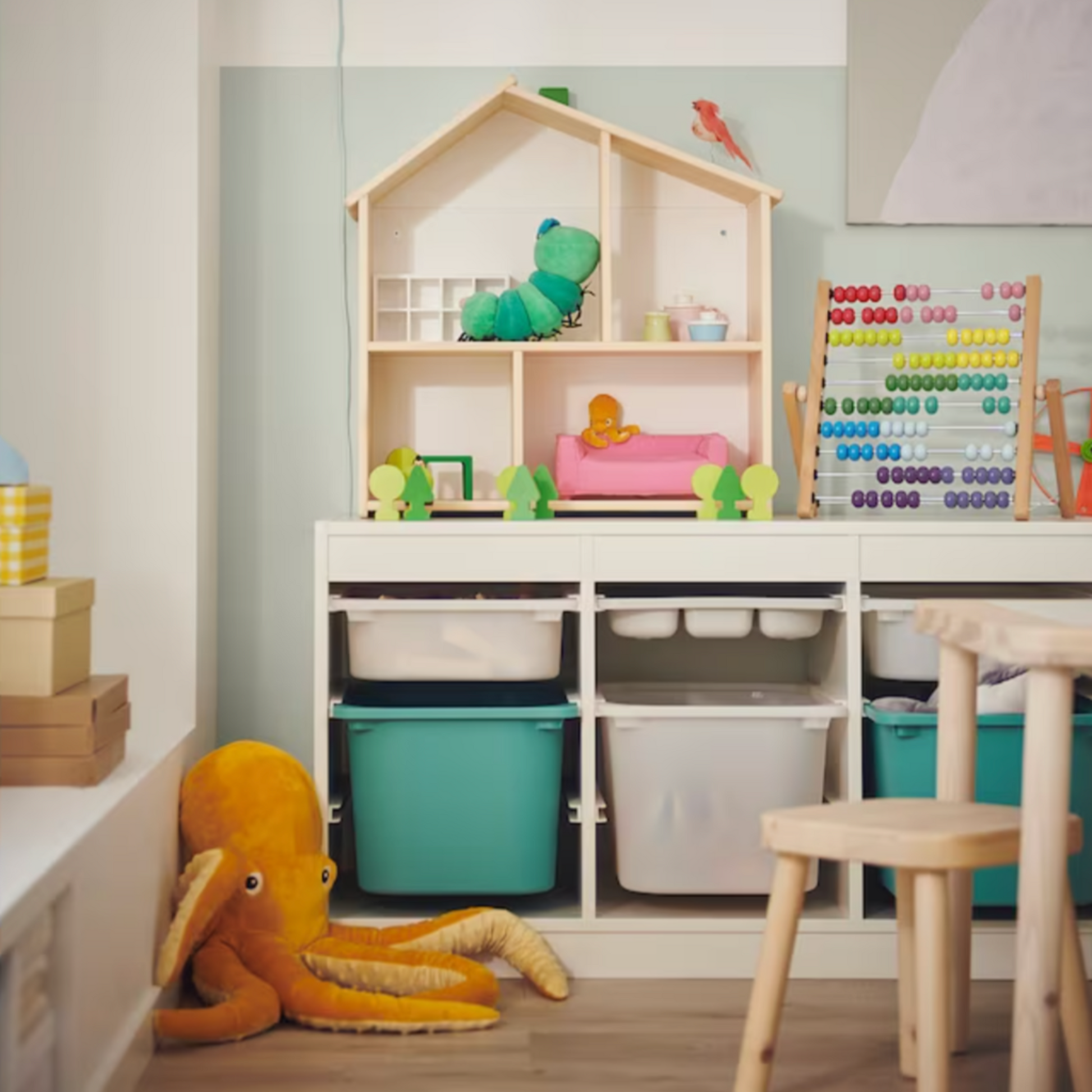 Ikea Flisat Doll’s House/Wall Shelf (8210731958559)
