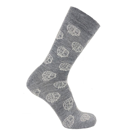 Sheep Merino Wool Socks, Grey (8323750560031)